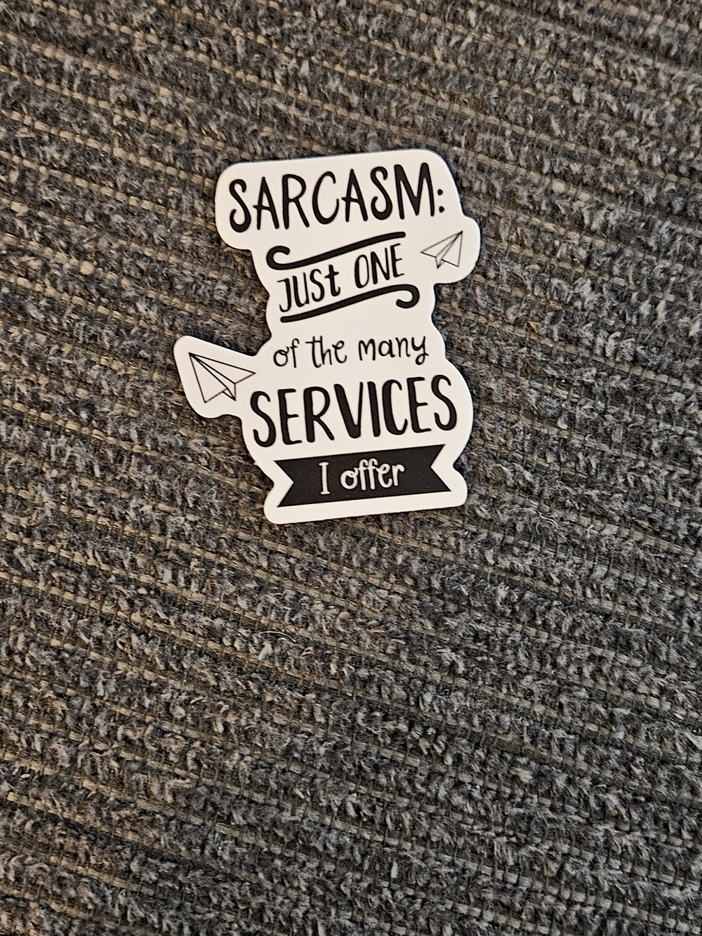 *** SOLD *** Humorous Sticker Pack - Assorted Multi-Color Vinyl Decals - Picture 8 of 12
